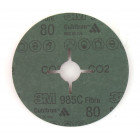 Disque fibre 3m 985 c diamètre 127 grain 80 x 10