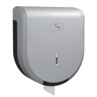 Distributeur de papier hygiénique cleanline jumbo 200 gris métallisé - jvd 899734 - equipement sanitaire - jvd
