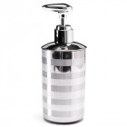 Distributeur de savon liquide en inox rayé brillant et mat Cordoba de MSV
