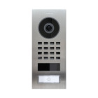 Portier vidéo ip avec détecteur de mouvement 1 sonnette - doorbird d1101v inox eau salée - encastrable