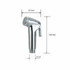 Douchette WC ABS chromé Sable shattaf bidet