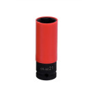 Douille 1/2" rouge 21mm