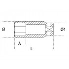 Douille a chocs longue 1/2 720l/10 beta 007200310