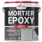 Mortier epoxy de réparation express - durpox - 5 kg