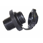 Bouchon + valve de gonflage pour tous type de spa ospazia - couleur : noir