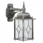 Applique d'extérieur noire street 1 ampoule 29 cm