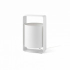 Lampe de table blanche lula h27 cm 1 ampoule