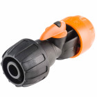 Raccord rapide avec robinet d'arret ø 19mm