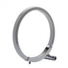 Lampe de table chromée megapolis 1 ampoule 30 cm