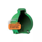 Ecoregul cuve de régulation d'eau de pluie, sortie basse à effet vortex renforcée - 3000 l