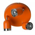 Spot orange techno 3 ampoules 14 cm