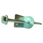 Appui pour Efimur 54 mm tapée de 120 mm Efisol (vis + équerre)