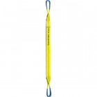 Élingue en ruban, Long. utile : 3 m, Capacité max. directe 8000 kg, Larg. : de sangle 240 mm, Couleur : bleu