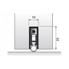 Plinthe automatique ELLEN-MATIC2 ELTON - 103 cm - Aluminium - 1807155