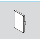 Embout de fermeture pour Plinthe Electrique Appareillable PVC 65 x 130 mm Embout de fermeture pour Plinthe Electrique Appareillable PVC 65 x 130 mm