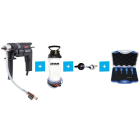 Set de perçage carotteuse portative à eau D.18mm pour grès cérame DIAM - END712P-03