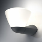 Endura style boule lanterne applique extérieure 7 watt gris - détecteur - non