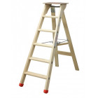 Escabeau lyonnais 5 marches - balmay bois