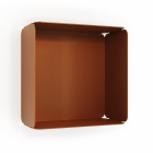 Etagère murale cube DECO-GEM L.30 x H.30 x P.15 cm Amethyste