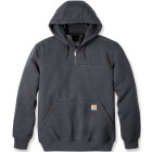 Sweat à capuche Rain Defender quart de zip - T.S - Gris carbone - CARHARTT - S1100617026S