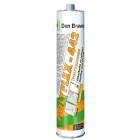 Mastic-colle polyuréthane - bâtiment - cartouche 300 ml - Polyflex 442 DEN BRAVEN - GRIS - 31000232
