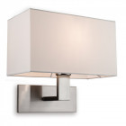 Applique raffles, acier brossé