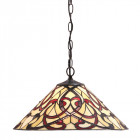 Suspension 1 ampoule ruban, verre et métal Suspension 1 ampoule ruban, verre et métal