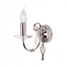 Applique aegean, nickel poli et verre, 1 ampoule