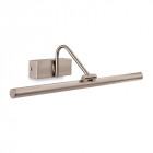 Applique led picture, acier brossé, 45 cm