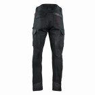 Pantalon stretch facom runner noir/gris/rouge - fxww1001e