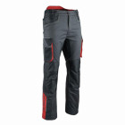 Pantalon stretch facom strap noir/gris/rouge - fxww1011e