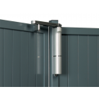 Ferme-porte réglable verticlose locinox - standard extérieur quick-fix verticale - charnière 180° porte 80kg/1.2m - verticlose-std