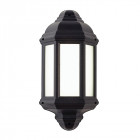 Applique halbury, noir, led