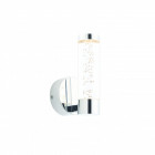 Applique essence, chrome et acrylique, 1 led