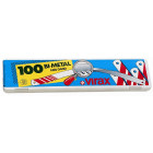 Boîte de 100 lames de scie HSS bi-métal aciers inoxydables et cuivre