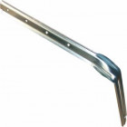 Queues acier pré-galvanisé feuillard 12/10ème tige chantournée