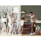 Film Décoratif Dépoli à Motif Arbres – Nature & Intimité - largeur & longueur au choix