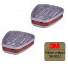 Filtres antigaz 3m 6055 a2 x 2