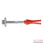 FIXATION CHAUFFE-EAU (4 points d’ancrage) Serrage avec écrous nylon sans épaulement