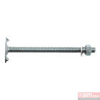 Boite de 50 fixation lavabo par plaquette soudée sur tige filetée 10x140 - 14416