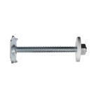 Fixation chauffe eau 10x140 paroi creuse avec rondelle plate - 14508