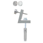 Fixation WC latérale 5x60 Inox - 14690