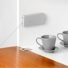 Mécanisme de porte Relevable Microwinch, 6kg, Acier et Plastique, Gris