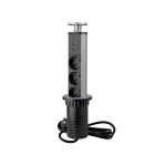 Multiconnecteur élevable Vertikal A+C, EU, Peint en aluminium, Plastique et Aluminium Multiconnecteur élevable Vertikal A+C, EU, Peint en aluminium, Plastique et Aluminium