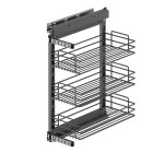 Chariot extractible TitaneStar avec fermeture amortie, module 300mm, acier, gris anthracite Chariot extractible TitaneStar avec fermeture amortie, module 300mm, acier, gris anthracite