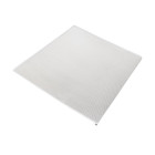 Protecteur de fond pour meuble de cuisine, 16mm, Plastique et Aluminium, Aluminium naturel, dimensions aux choix