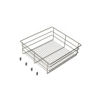 Tiroir en fil métallique pour armoires et dressings Quartz - 640mm