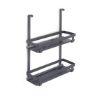 Porte-bocaux à épices Titane, acier, gris anthracite Porte-bocaux à épices Titane, acier, gris anthracite