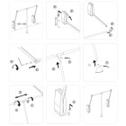 Penderie rabattable pour armoire Hang mural - module 600-830