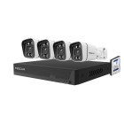 Kit vidéosurveillance ip 4 caméras fna108e-b4-2t